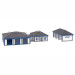 Bâtiment de la THW avec garage - Faller 222222
