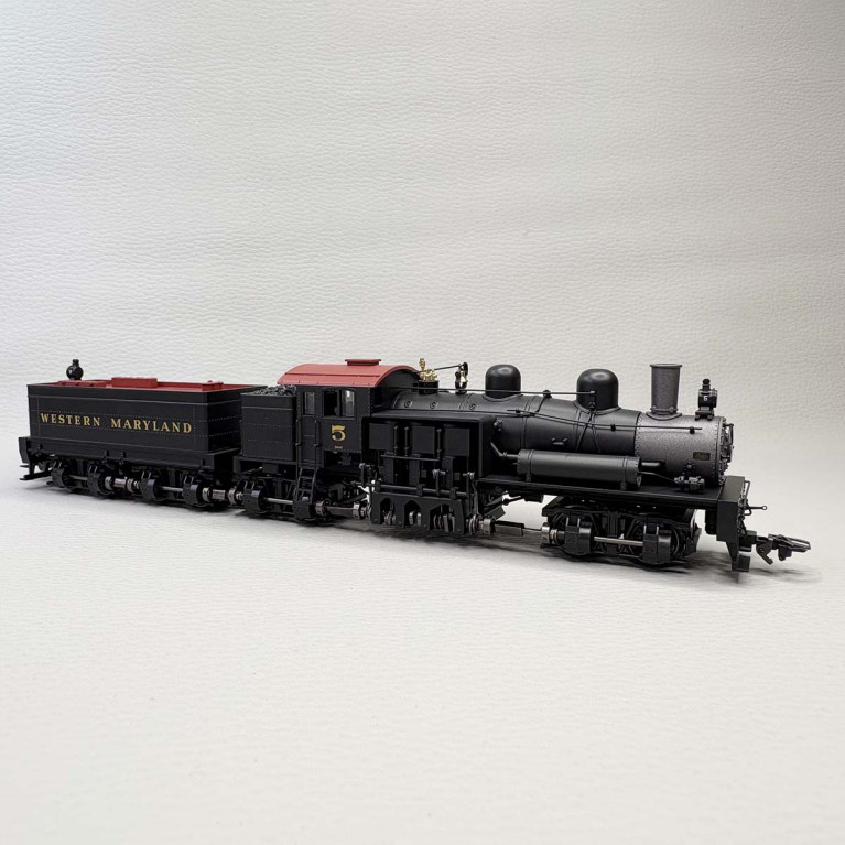 Locomotive à vapeur type Shay, N°5, Western Maryland, USA - MARKLIN 38700