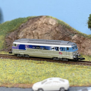 Locomotive diesel BB 67416, En voyage, SNCF - AZAR MODELS L01-EV1A