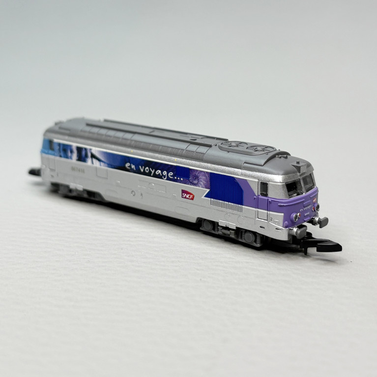 Locomotive diesel BB 67416, En voyage, SNCF - AZAR MODELS L01-EV1A