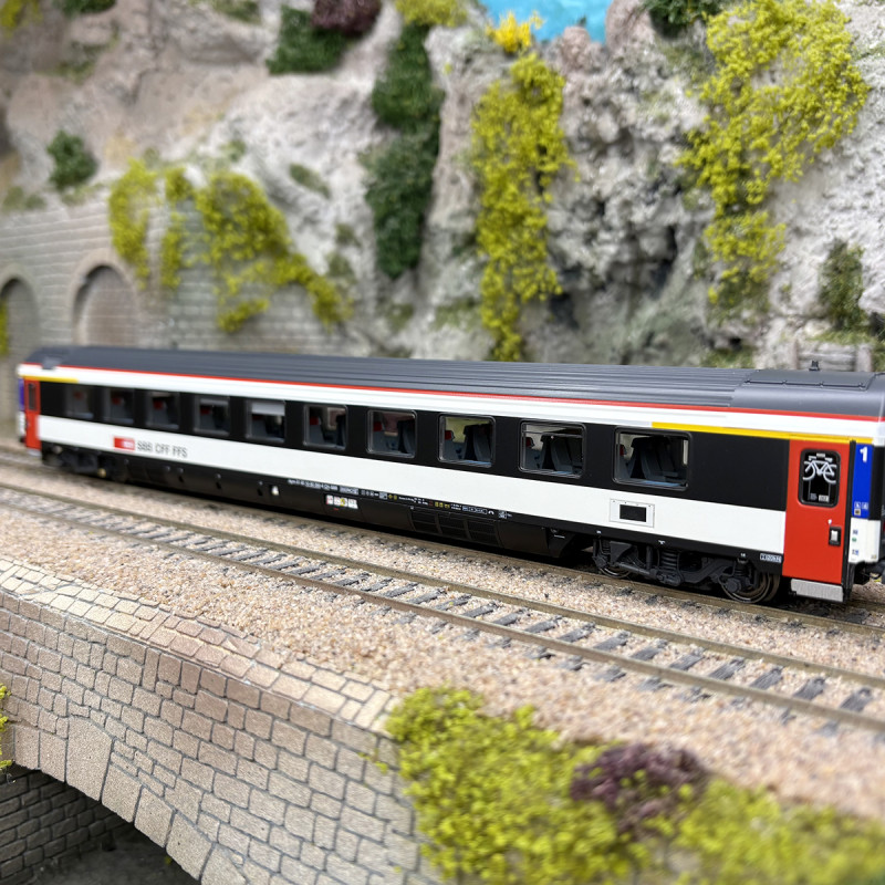 Voiture Bpm EC, 2CL, Farbgebung 2022, SBB CFF FFS, Ep. VI – LSMODELS 47381 – HO