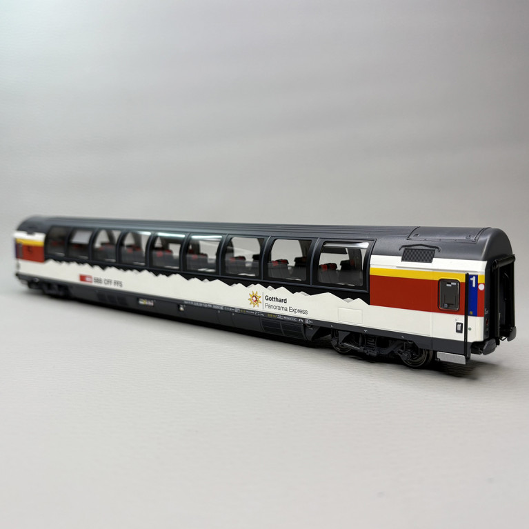 Voiture Apm EC Panorama, 1CL, Gotthard Panorama Express, SBB CFF FFS - LSMODELS 47394
