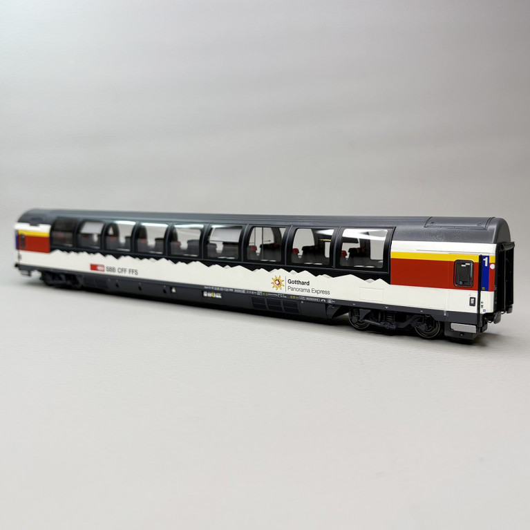 Voiture Apm EC Panorama, 1CL, Gotthard Panorama Express, SBB CFF FFS - LSMODELS 47394