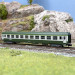Voiture UIC, B10, 2CL, logo nouille, SNCF, Ep. V - MINITRIX 18466
