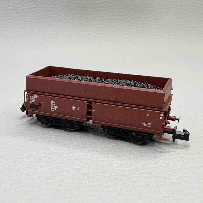 Wagon trémie type OOtu 6778, transport de charbon, DR - MINITRIX 18953