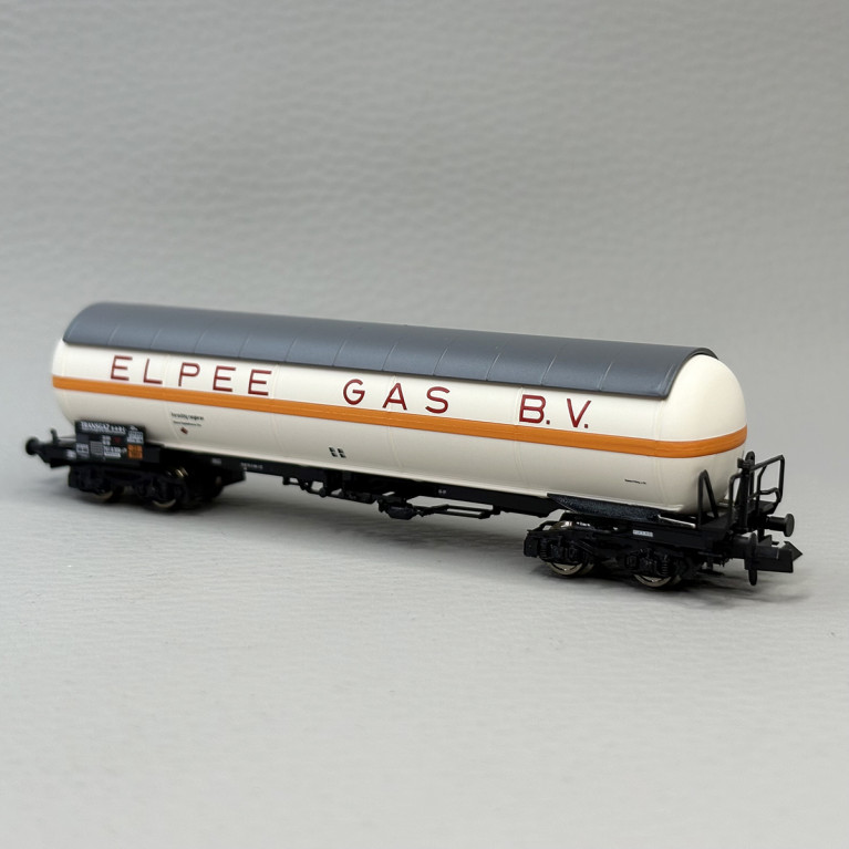 Wagon citerne type Zags, transport de gaz, "Elpee Gas B.V.", DB - FLEISCHMANN 6660117