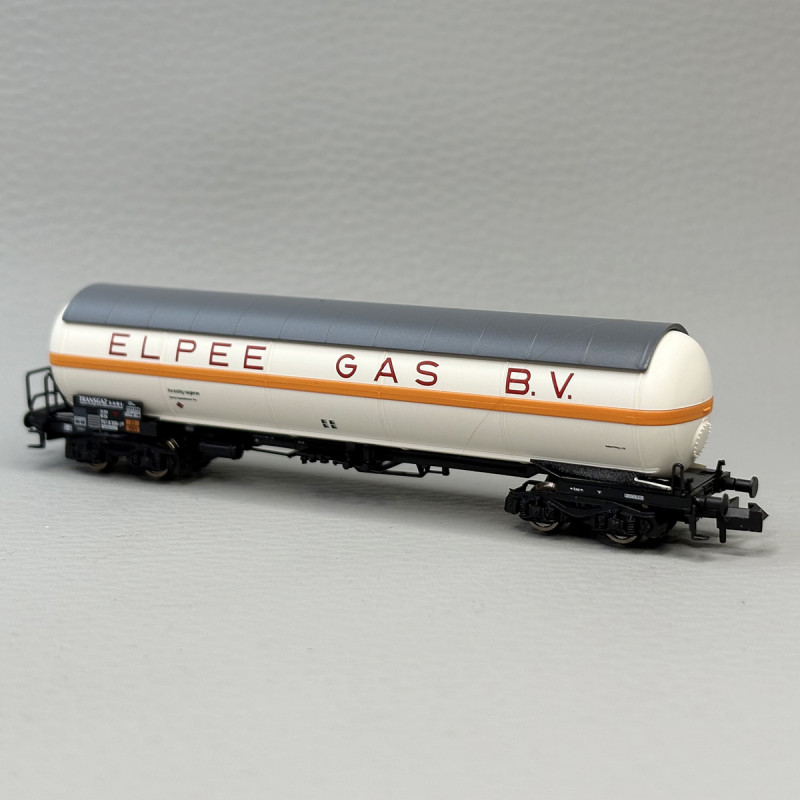 Wagon citerne type Zags, transport de gaz, "Elpee Gas B.V.", DB - FLEISCHMANN 6660117