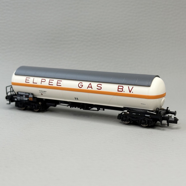 Wagon citerne type Zags, transport de gaz, "Elpee Gas B.V.", DB - FLEISCHMANN 6660117