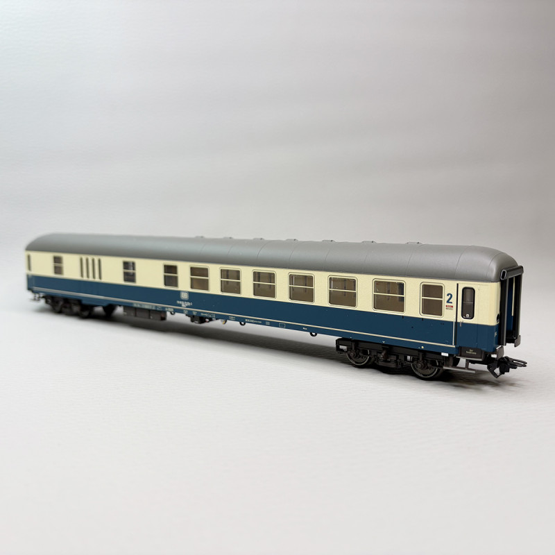 Voiture BDms, mixte 2CL / fourgon à bagages, DB - MARKLIN 43953