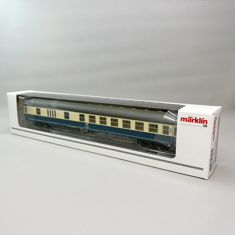 Voiture BDms, mixte 2CL / fourgon à bagages, DB - MARKLIN 43953