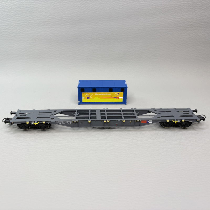 Locomotive électrique 1756 avec porte conteneurs, Strukton Rail - ROCO 7510117