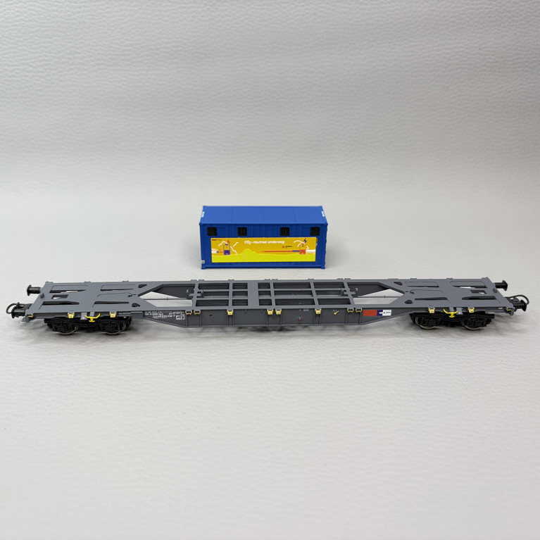 Locomotive électrique 1756 avec porte conteneurs, Strukton Rail - ROCO 7510117