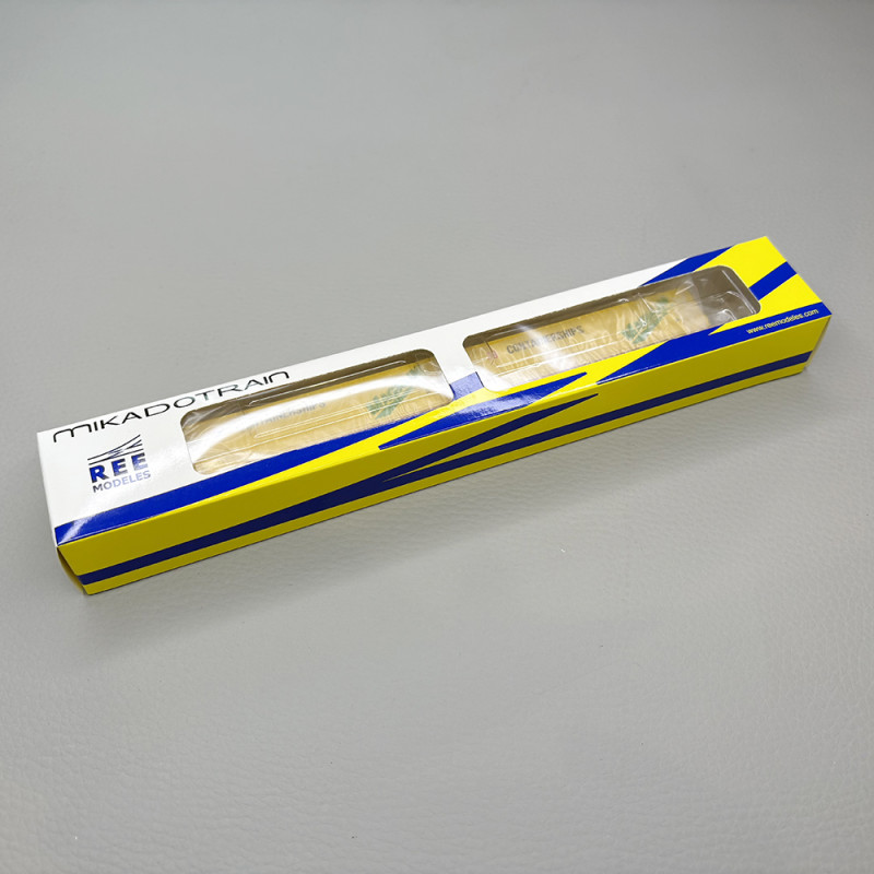 Wagon porte conteneurs Sggmrss 90, Wascosa - REE NW-233