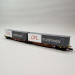 Wagon porte conteneurs Sggmrss 90, TOUAX - REE NW-234