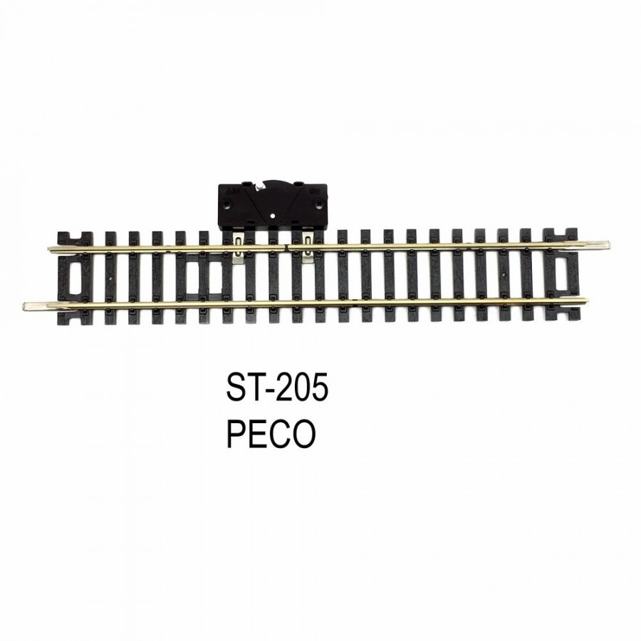 Rail Setrack droite 168mm 1 coupure  code 100-HO-1/87-PECO ST-205