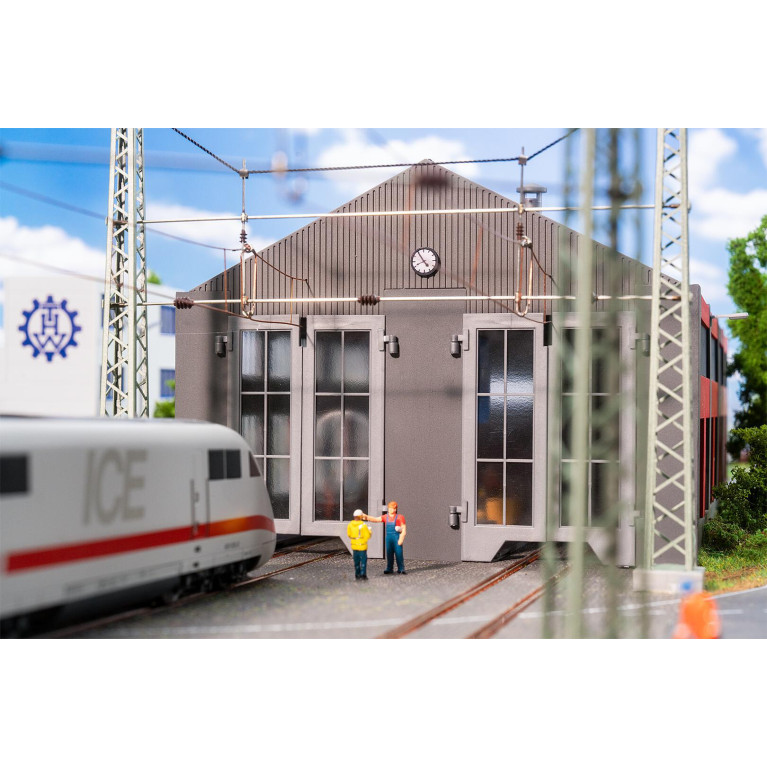 Remise pour 2 locomotives   - FALLER 120079