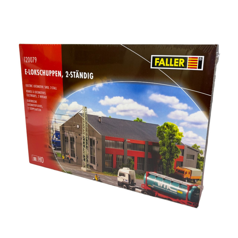 Remise pour 2 locomotives   - FALLER 120079