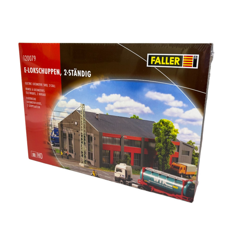 Remise pour 2 locomotives   - FALLER 120079