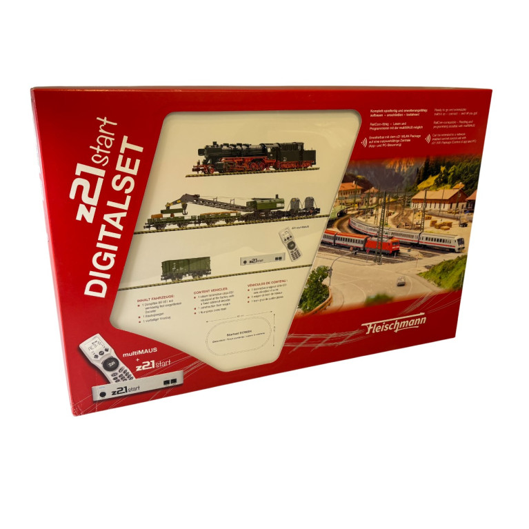 Coffret de départ locomotive à vapeur avec grue de dépannage, Ep. IV, digital – FLEISCHMANN 5170004