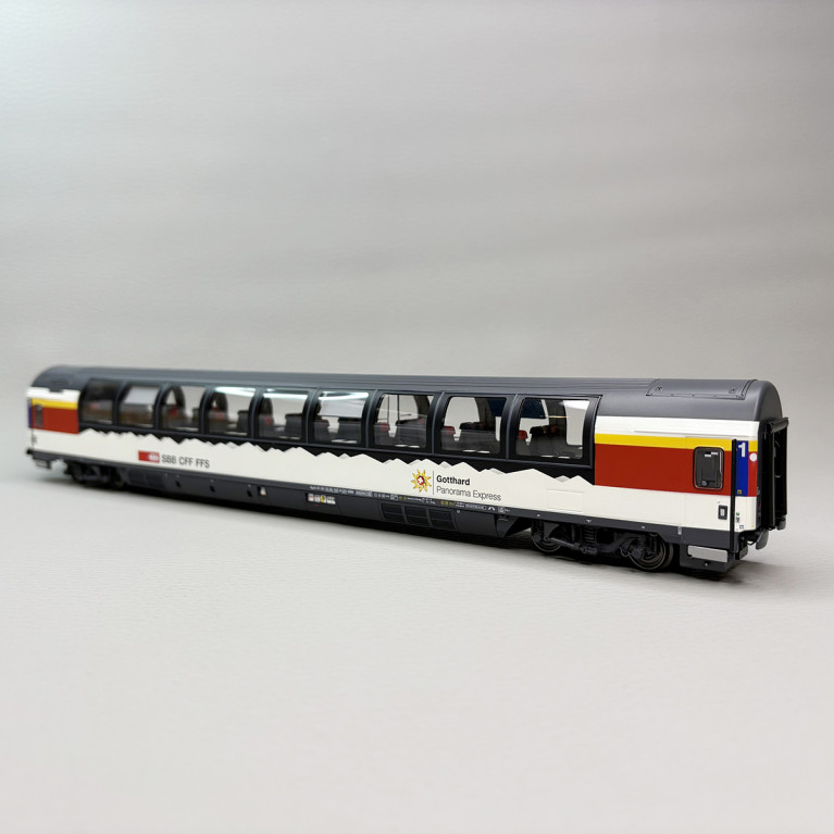 Voiture Apm EC Panorama, 1CL, Gotthard Panorama Express, SBB CFF FFS - LSMODELS 47394