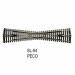 Rail Streamline croisement  long 249mm 10 degrés code 100-HO-1/87-PECO SL-94