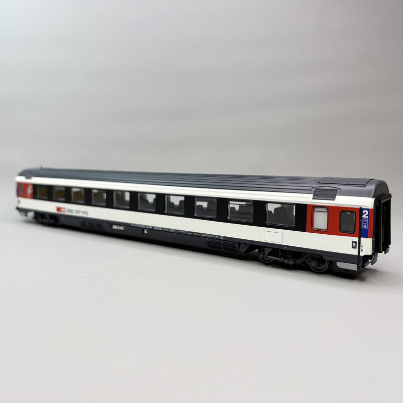 Voiture Bpm EC refit, 2CL, SBB CFF FFS - LSMODELS 47386