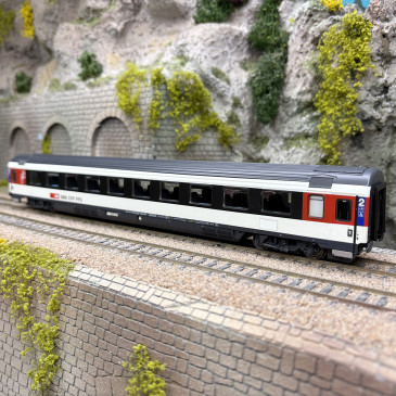Voiture Bpm EC refit, 2CL, SBB CFF FFS - LSMODELS 47386