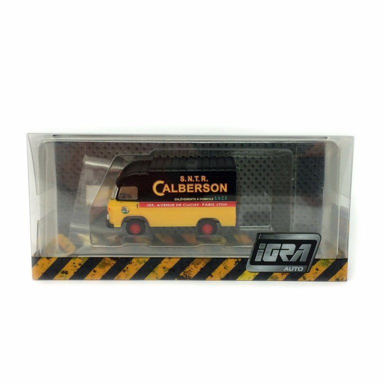 Camion Saviem SG2 réhaussé Calberson-HO-1/87-IGRA 2912
