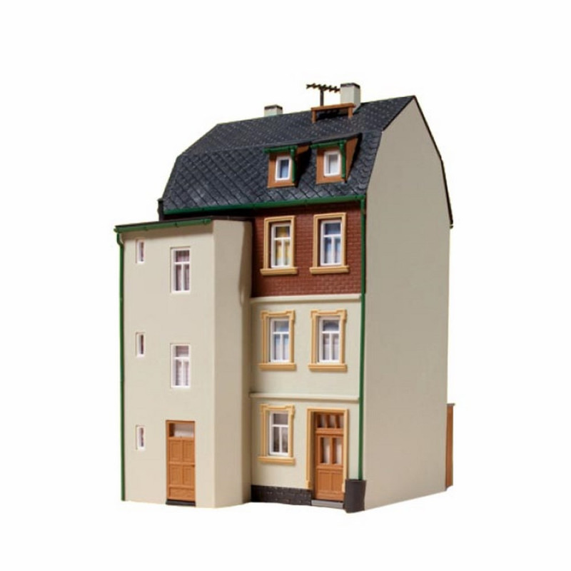 Maison Allemande Ancienne – Bâtiment Ferroviaire HO – Impression 3D – Époque 2+ – À Peindre – Non Jouet