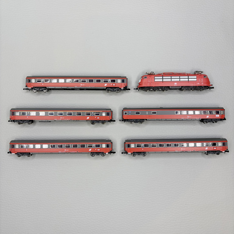 Train 6 éléments, EC 64 "Mozart", BR 103 + 5 voitures - MARKLIN 81282
