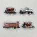 4 wagons de marchandises, DRG - FLEISCHMANN 6660120