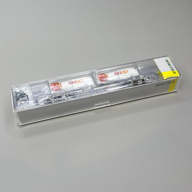Wagon porte conteneurs type Sgns, "COOP", CFF Cargo (SBB) - MINITRIX 15495