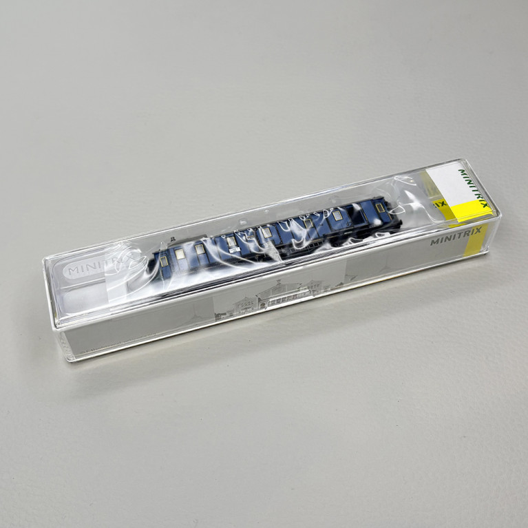 Fourgon à bagages type PPü, DRG - MINITRIX 15323