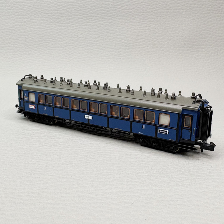 Voiture mixte type ABBü, 1/2CL, DRG - MINITRIX 15324