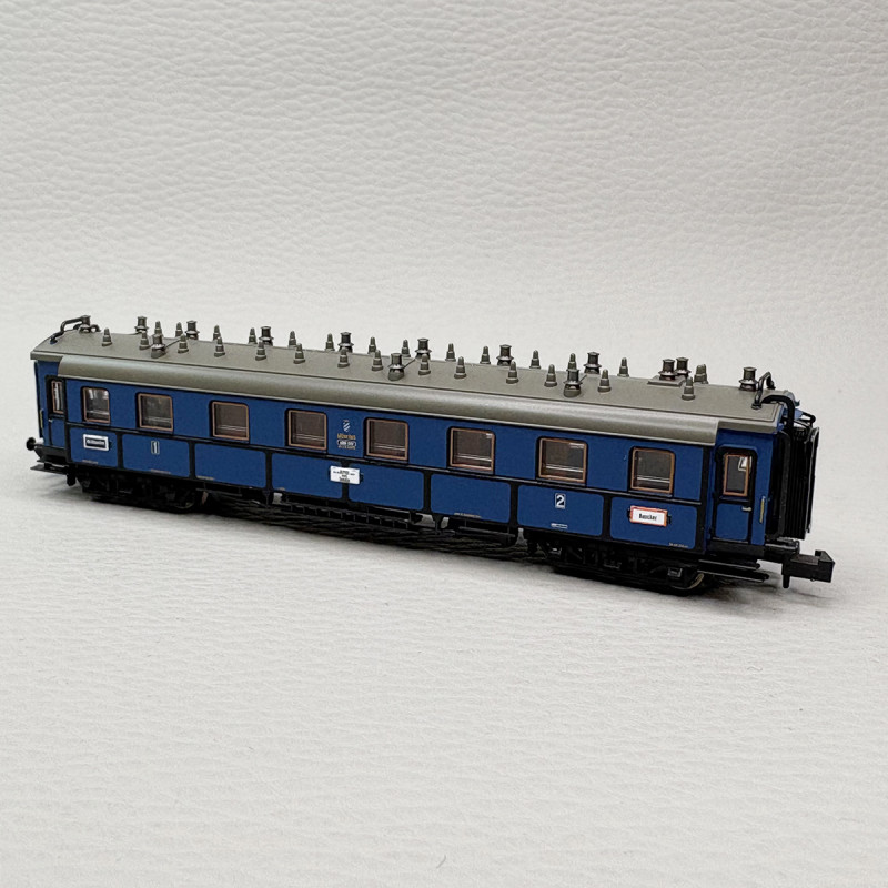 Voiture mixte type ABBü, 1/2CL, DRG - MINITRIX 15324