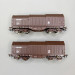 2 wagons à capot télescopique de type Shimmns, ÖBB - ROCO 6600132