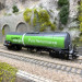 Wagon citerne type Zacns, "Green Cargo", Ermewa, Ep. VI - MARKLIN 47549 - HO 1/87