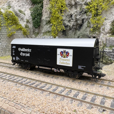Wagon réfrigérant privé, transport de bière, Ibopqs , Ep. VI - MARKLIN 45033 - HO 1/87