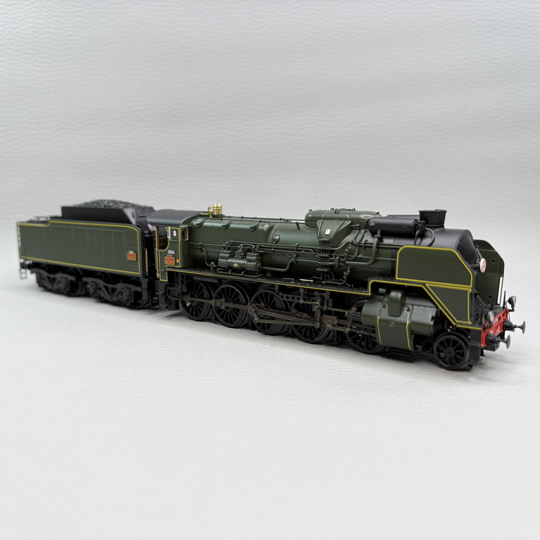 Locomotive à vapeur 2.150 P 104 + tender 34 P 450, Somain, SNCF - R37 41208DS