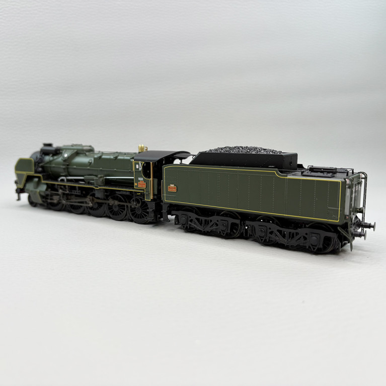 Locomotive à vapeur 2.150 P 104 + tender 34 P 450, Somain, SNCF - R37 41208DS