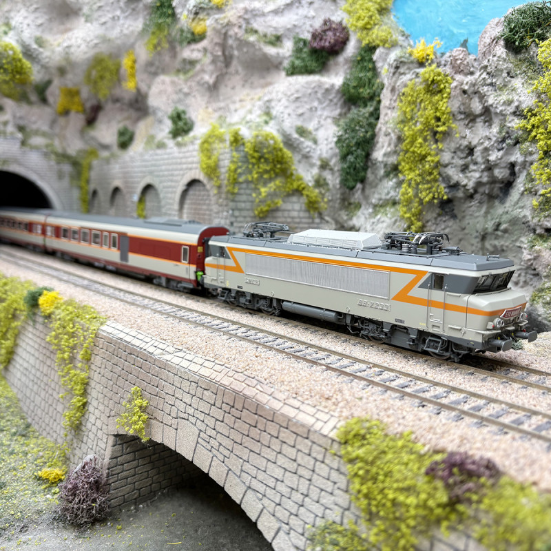 Smcf Ho Tout Metal Voiture Voyageurs 1e Classe Type Ocem 2 Rail N° 5287