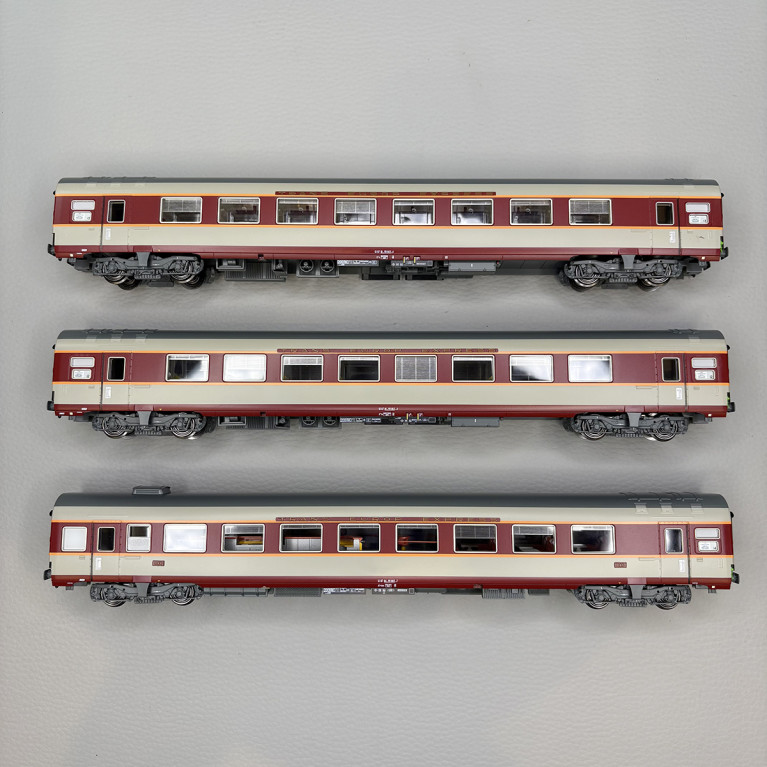 Voitures grand confort SNCF "Etendard" - LSMODELS 40084DC - HO 1/87