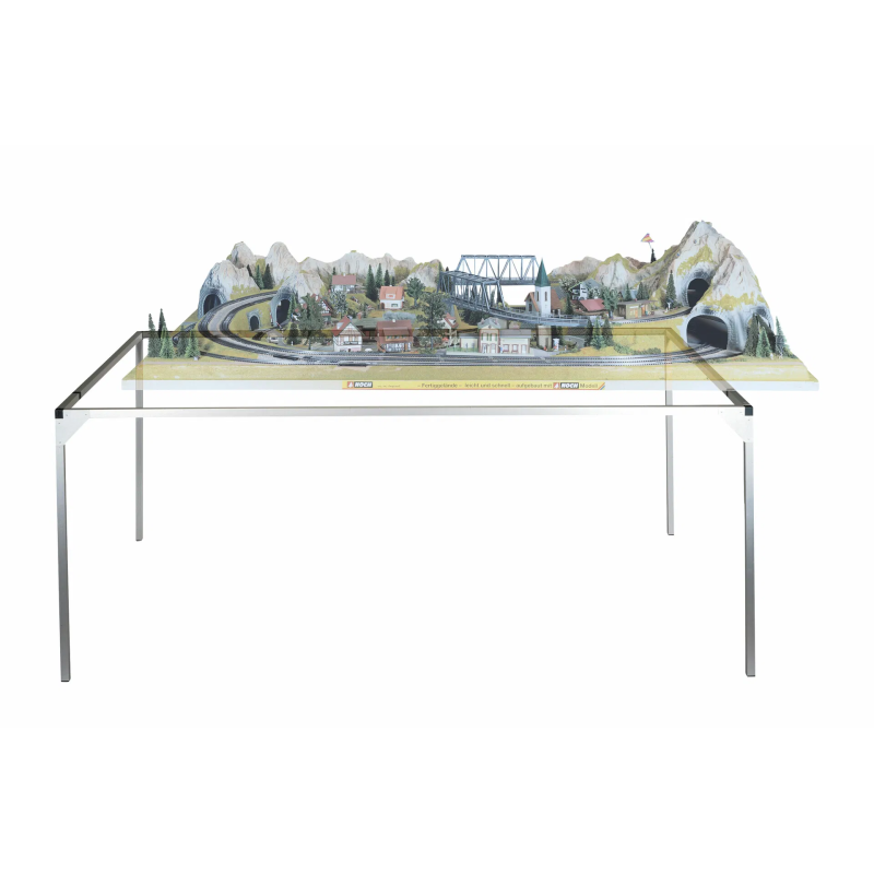 Cadre aluminium pour plateau 220  x 140 cm - NOCH 62220