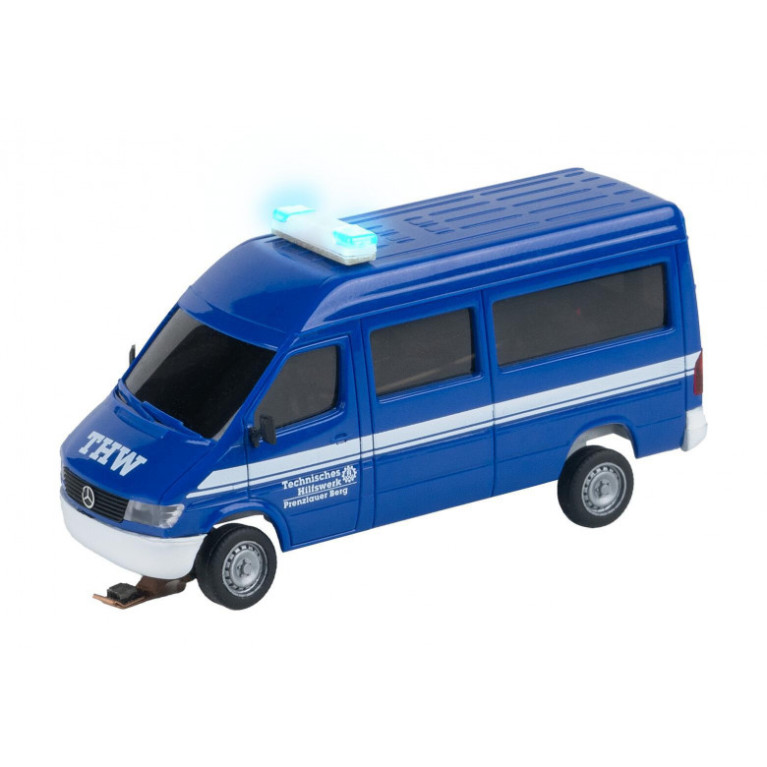 Mercedes Sprinter THW avec gyrophare, car system - FALLER 161427