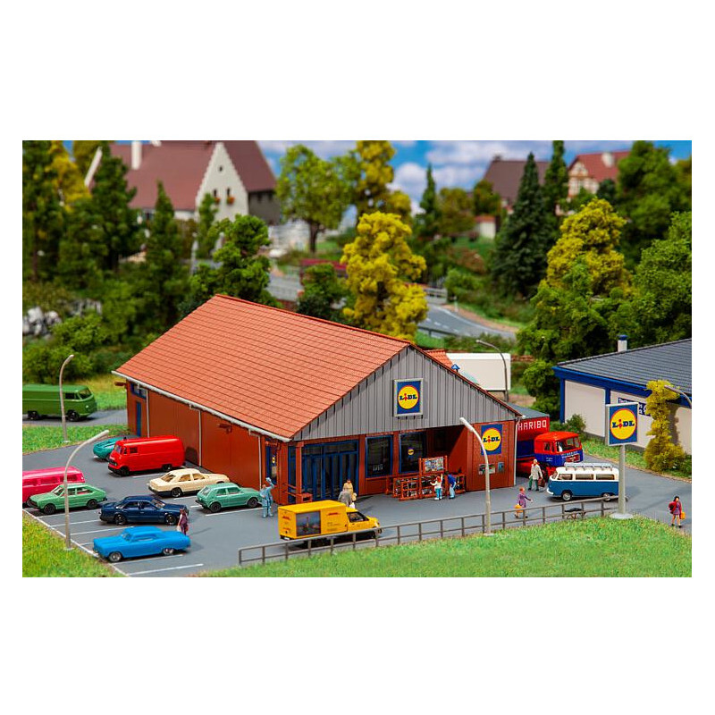 Supermarché Lidl - FALLER 232337 - N 1/160