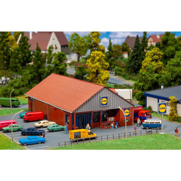 Supermarché Lidl - FALLER 232337 - N 1/160