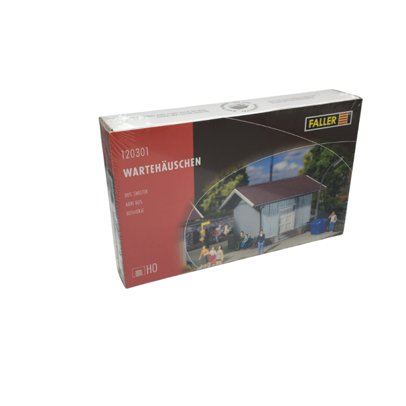 Abri bus  - Faller 120301 - HO 1/87