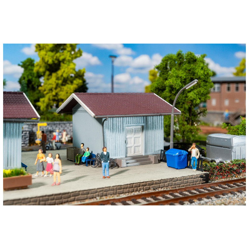 Abri bus  - Faller 120301 - HO 1/87