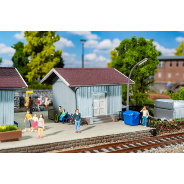 Abri bus  - Faller 120301 - HO 1/87