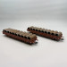 2 wagons plat à ranchers de type Ks avec chargement, SNCF - ROCO 6600119